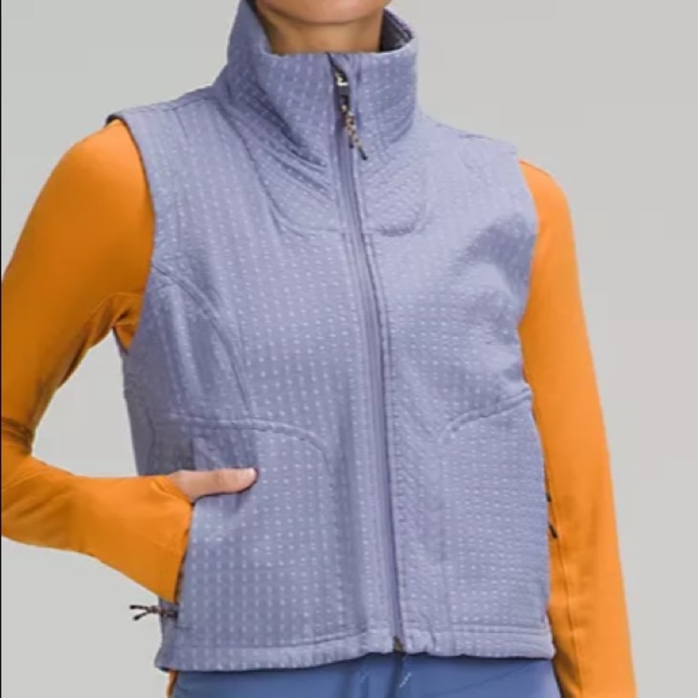 LULULEMON 🌟 NWT Water-Repellent Fleece Hiking Vest SUPER CUTE!!!